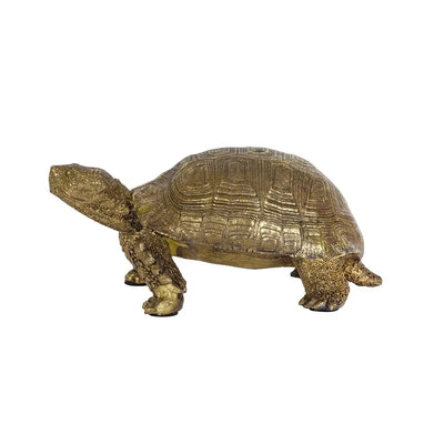 Ornament - Golden Tortoise - Resin