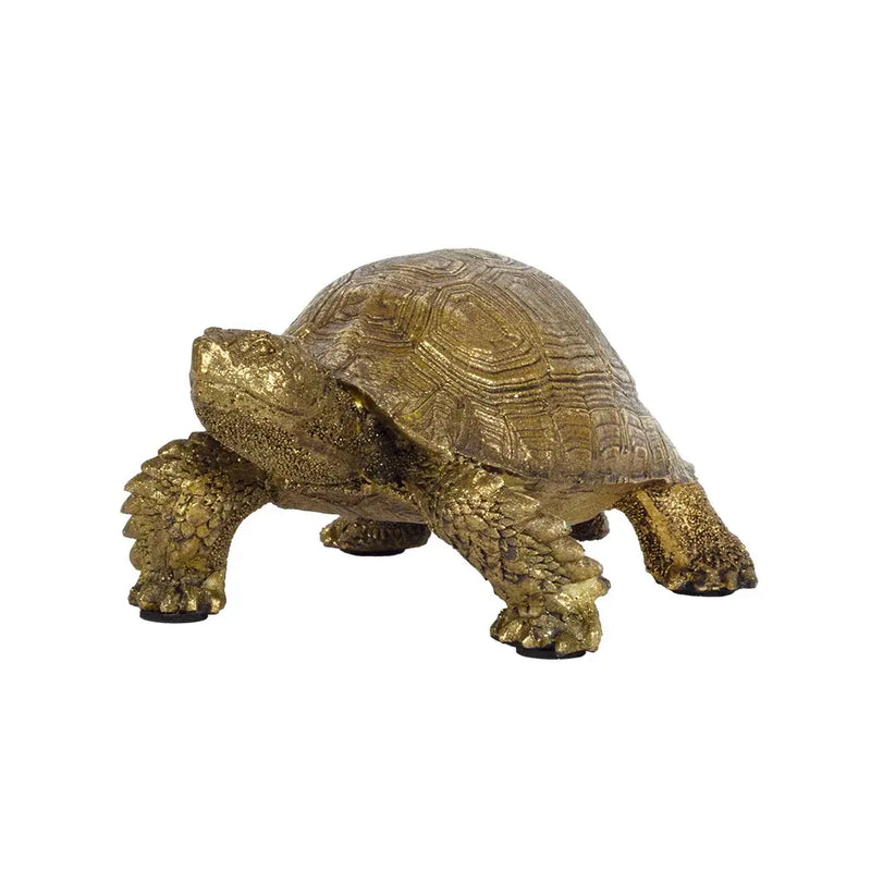 Ornament - Golden Tortoise - Resin