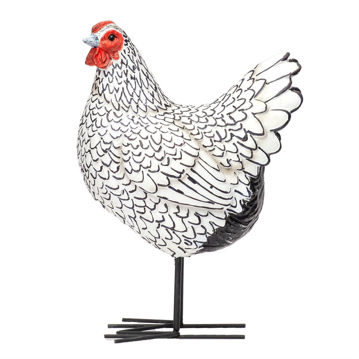 Ornament - Hen - Wood