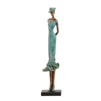 Ornament - Lady Stepping Out - Resin