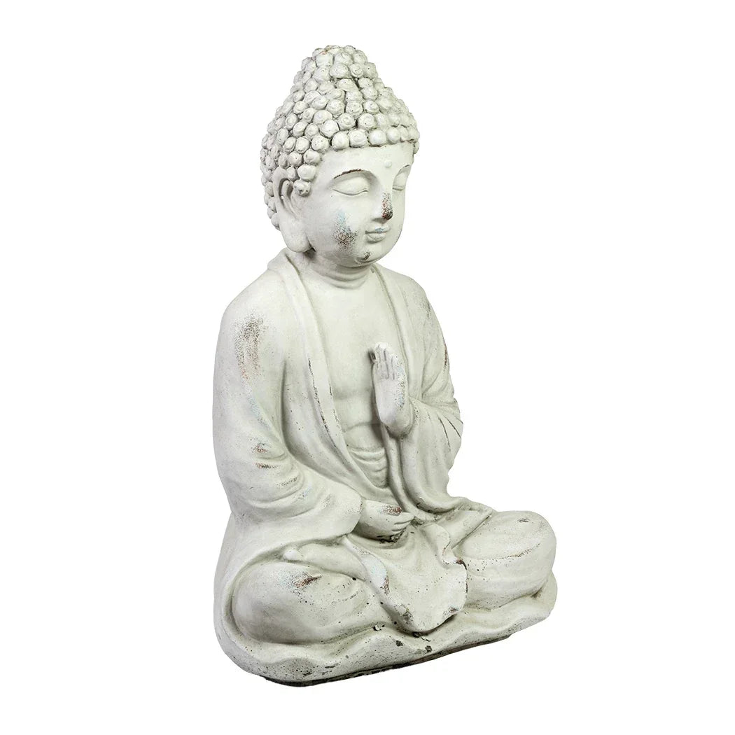 Ornament - Large Buddha Cement - Ceramic