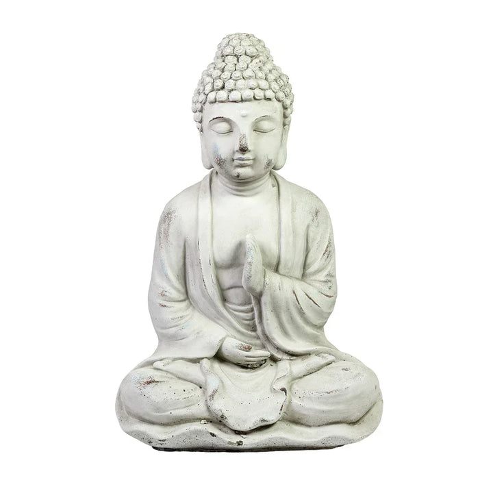 Ornament - Large Buddha Cement - Ceramic