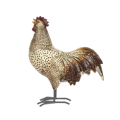 Ornament - Majestic Rooster 21cm - Resin