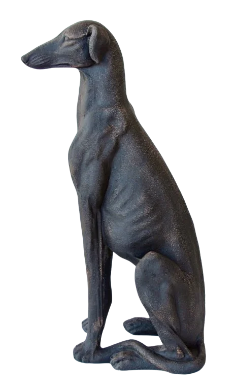 Ornament - Majestic Sitting Dog - Resin