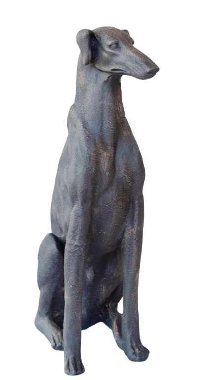 Ornament - Majestic Sitting Dog - Resin