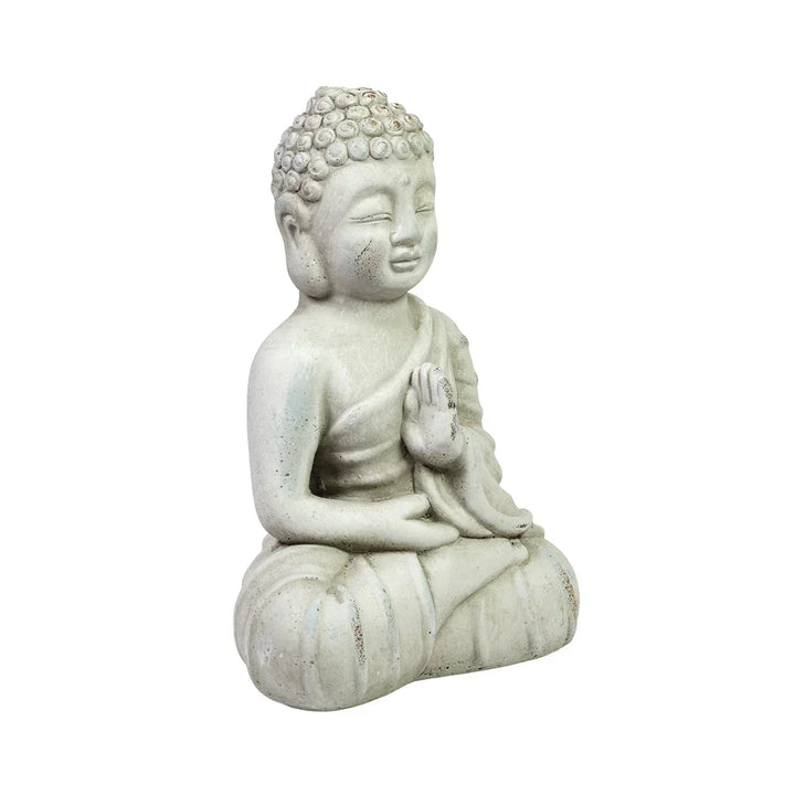 Ornament - Medium Buddha Cement - Ceramic