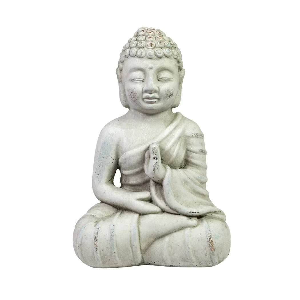 Ornament - Medium Buddha Cement - Ceramic