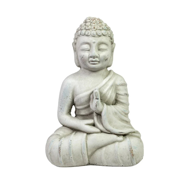 Ornament - Medium Buddha Cement - Ceramic