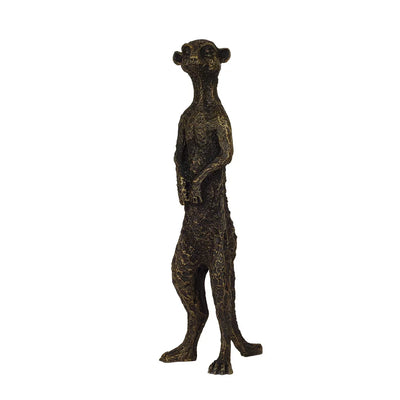 Ornament - Mr Meerkat Senior (Dark Bronze) - Iron