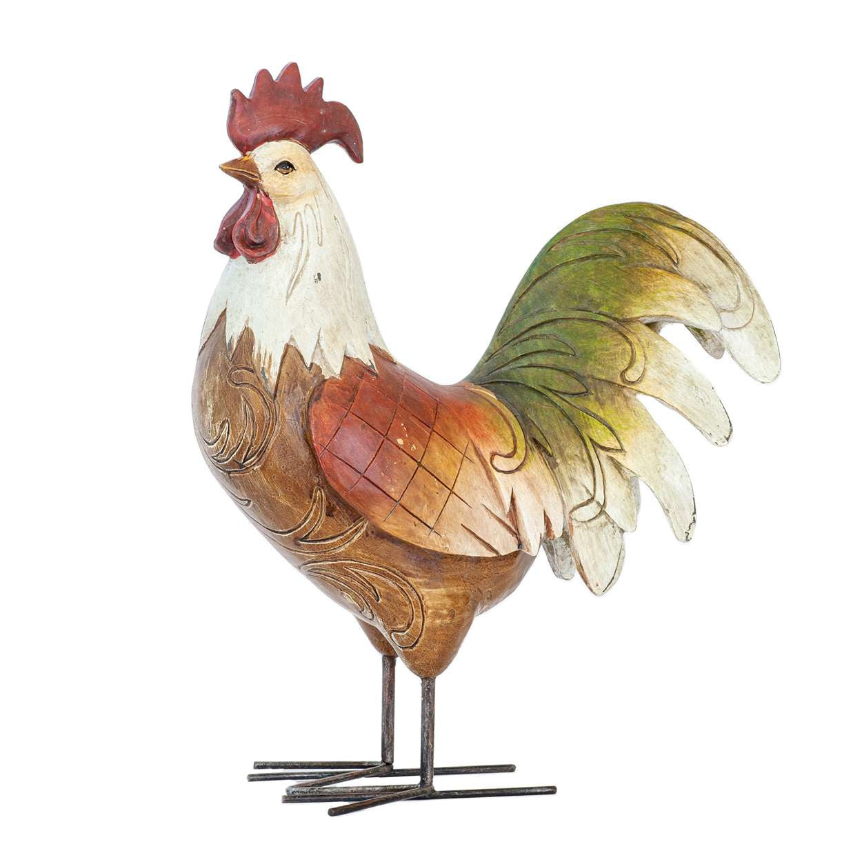 Ornament - Rooster - Resin