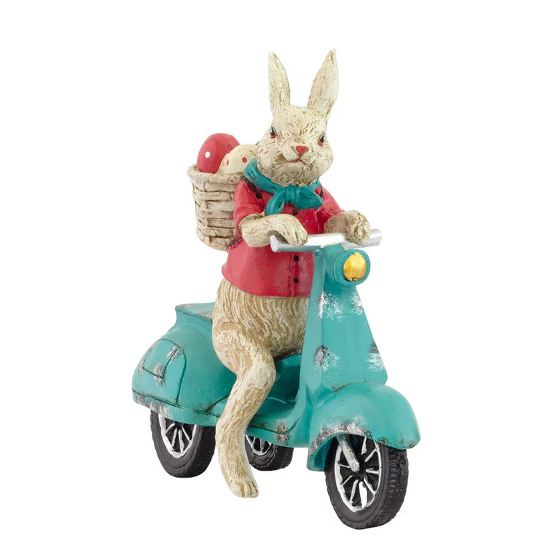 Ornament - Scooted Bunny - Resin