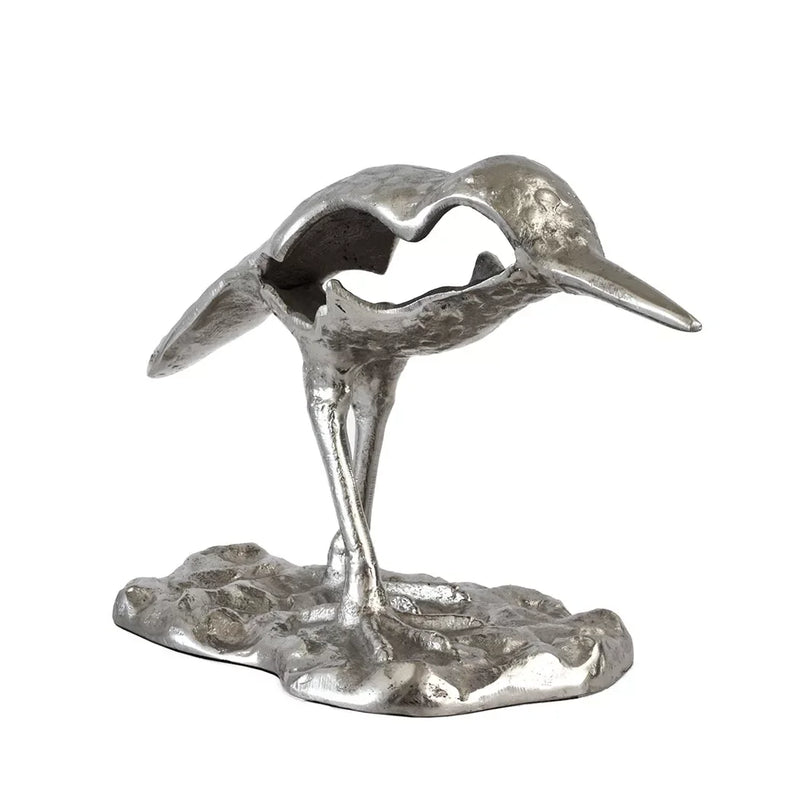 Ornament - Silver Sandpiper - Iron