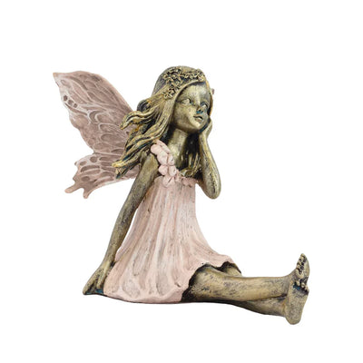 Ornament - Sitting Fairy - Resin