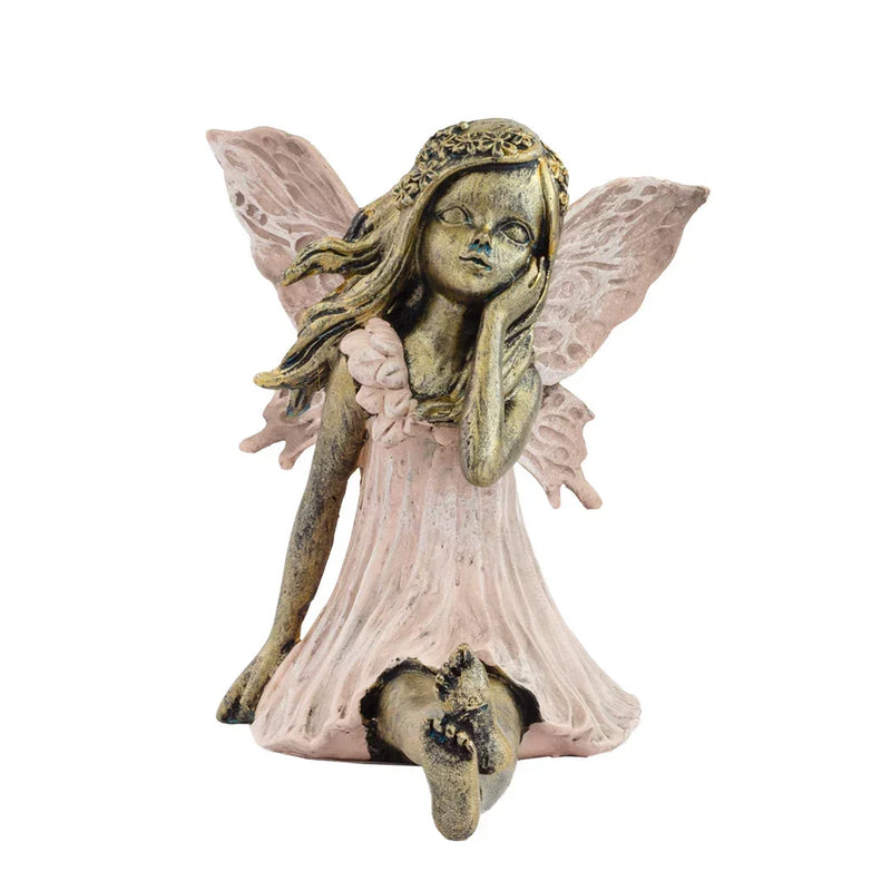 Ornament - Sitting Fairy - Resin