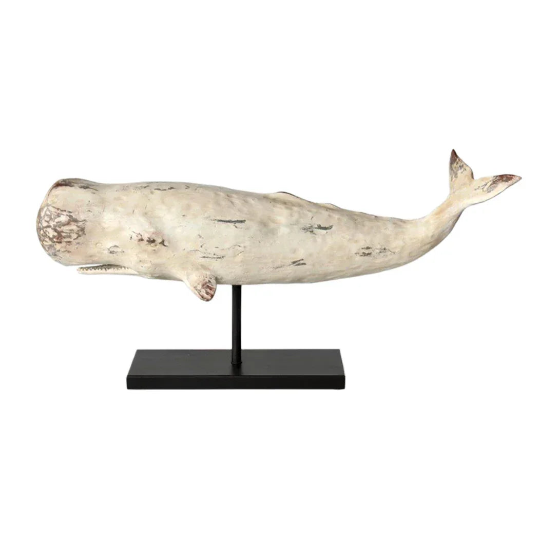 Ornament - Vintaged Whale - Resin