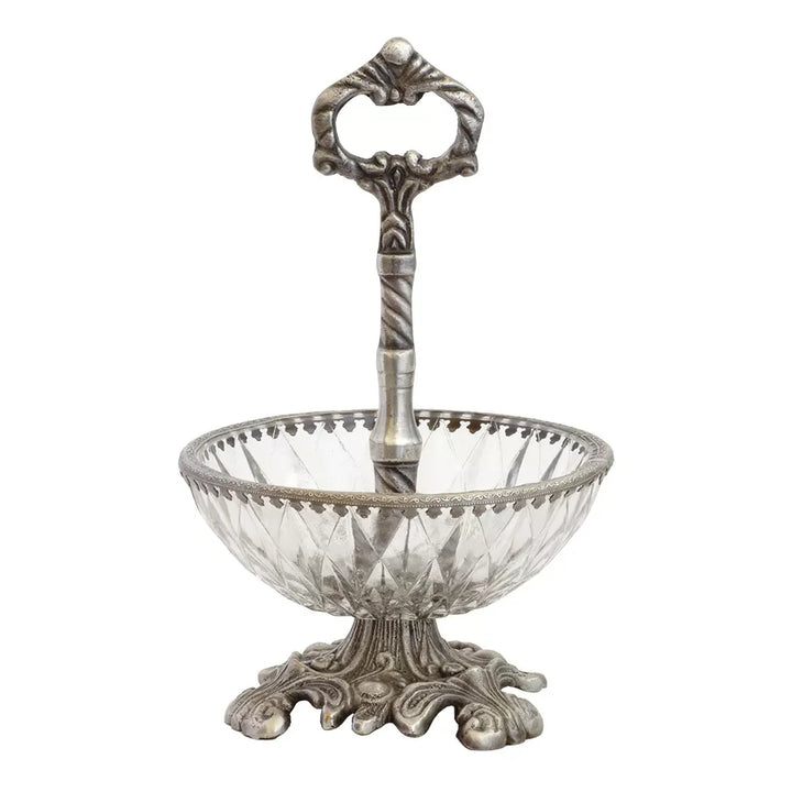 Patisserie Snack Bowl - French - Pewter