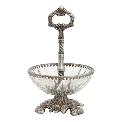 Patisserie Snack Bowl - French - Pewter