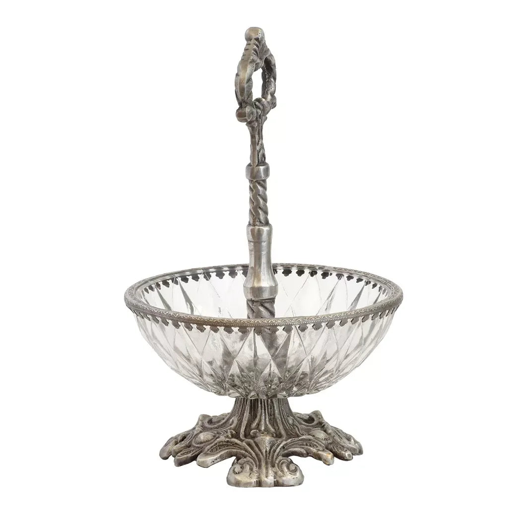 Patisserie Snack Bowl - French - Pewter