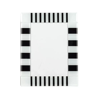 Picture Frame Glass Black & White 23cm Frame