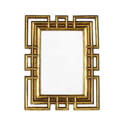 Picture Frame - Gold Antique Bold Lines - Frame