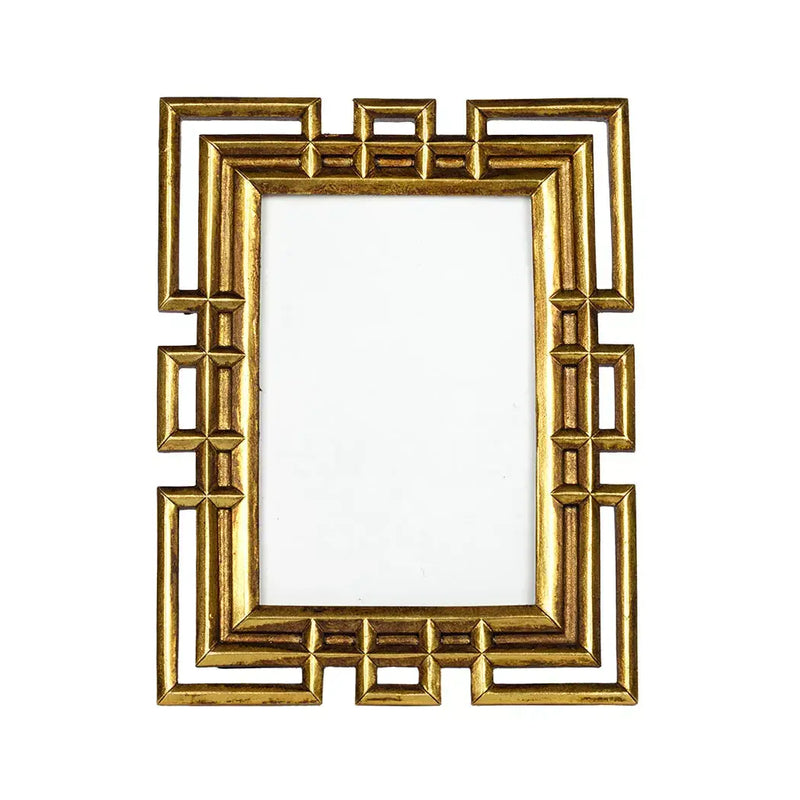 Picture Frame - Gold Antique Bold Lines - Frame