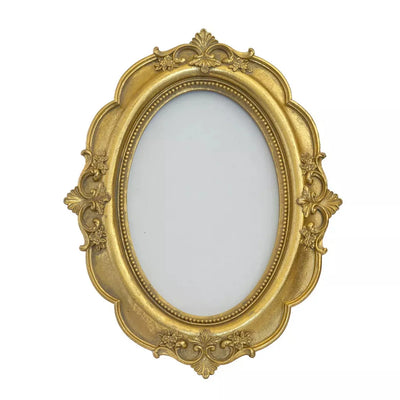 Picture Frame - Golden Classic Oval - Frame