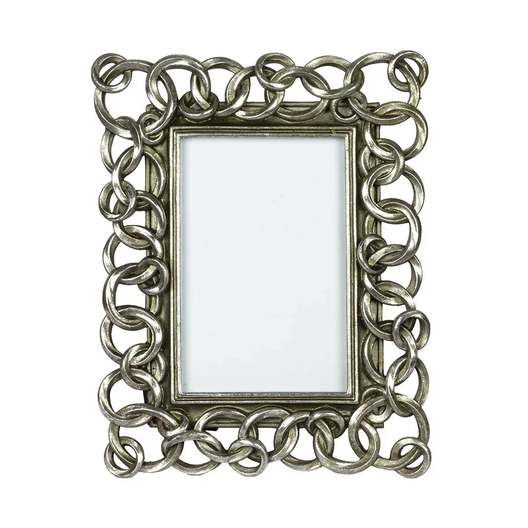 Picture Frame - Silver Antique Links - Frame