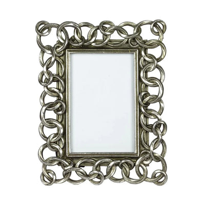 Picture Frame - Silver Antique Links - Frame