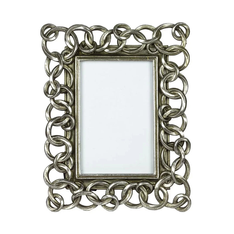 Picture Frame - Silver Antique Links - Frame
