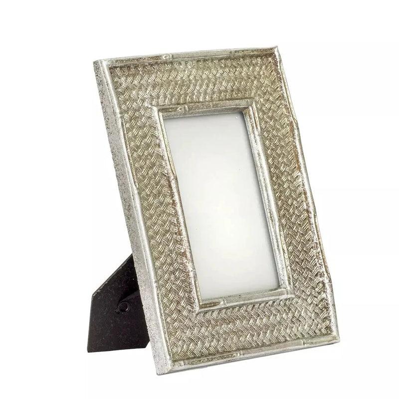 Picture Frame - Silver Antique Weave - Frame
