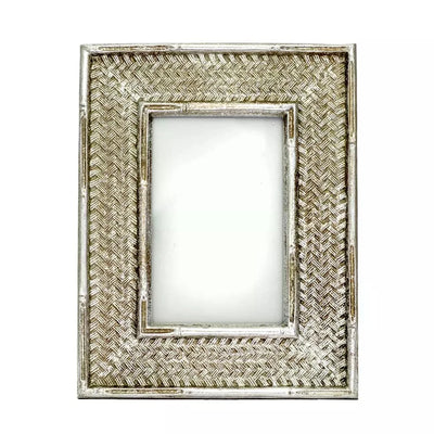 Picture Frame - Silver Antique Weave - Frame