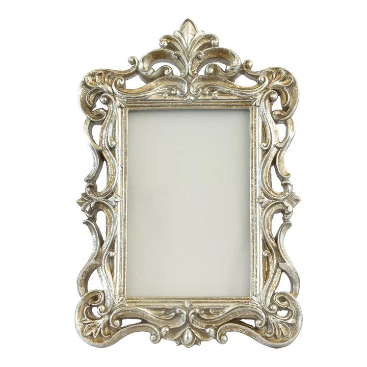 Picture Frame - Silver Fleur Plume