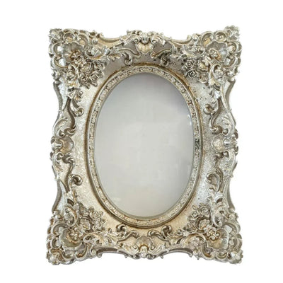 Picture Frame - Silver French Double