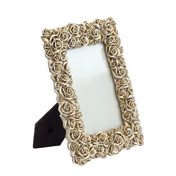 Picture Frame - Silver Rosebush