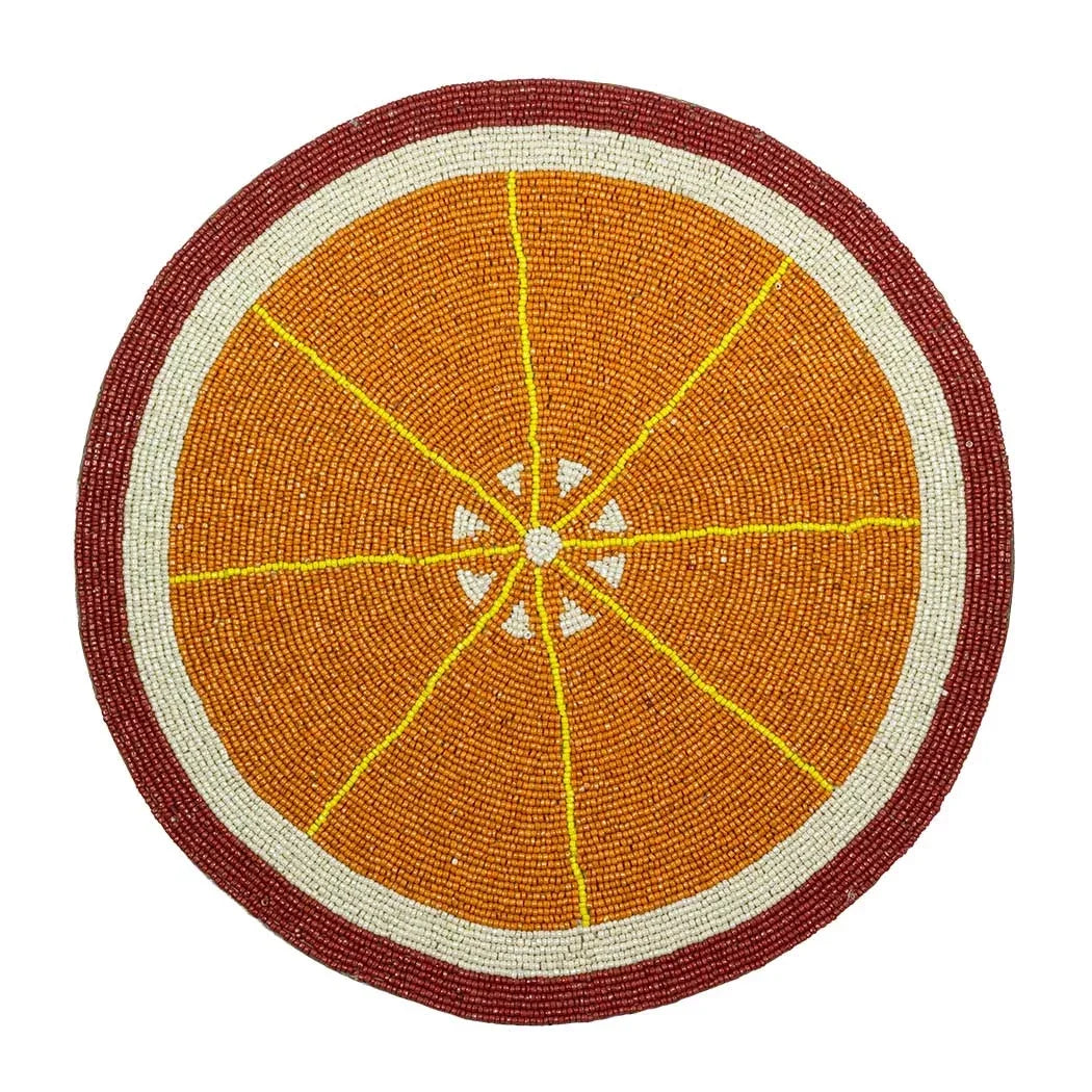 Placemat - Fruity Beadwork - Beadwork
