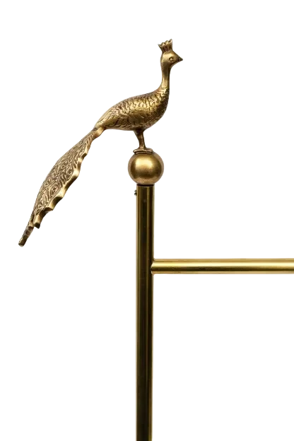 Roll Organiser & Holder - Peacock Brass - Pewter