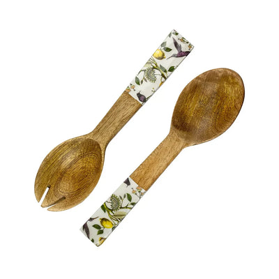 Salad Servers - Wooden Lemons Small - Wood