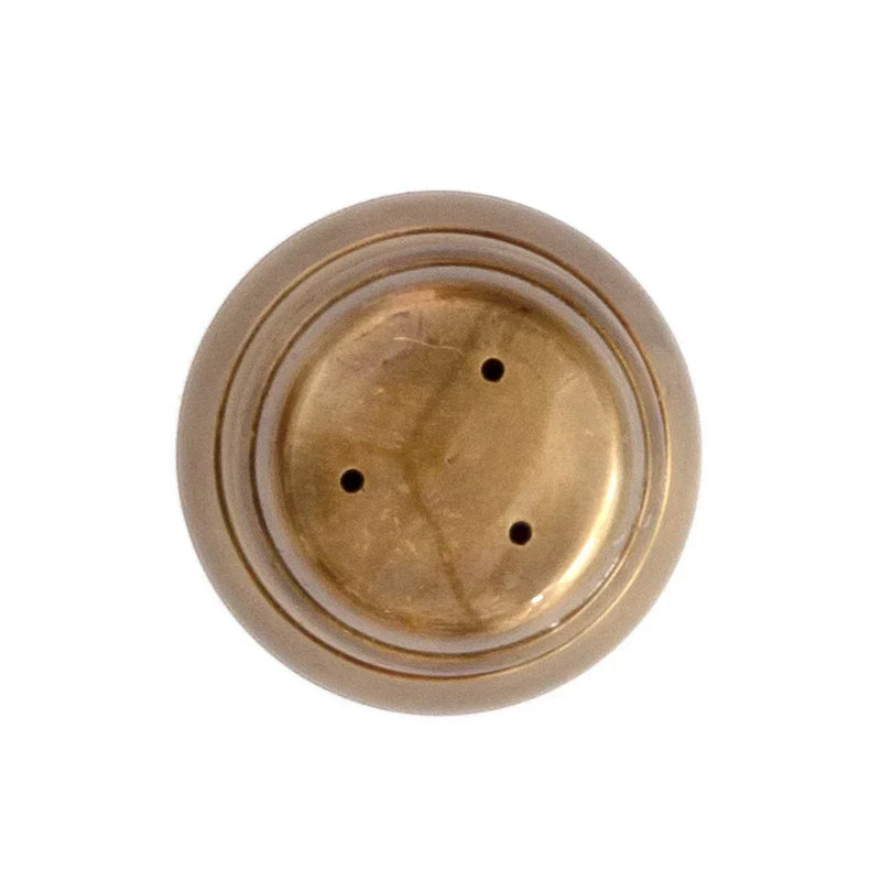 Salt / Pepper Shaker - Brass 3-Hole - Pewter