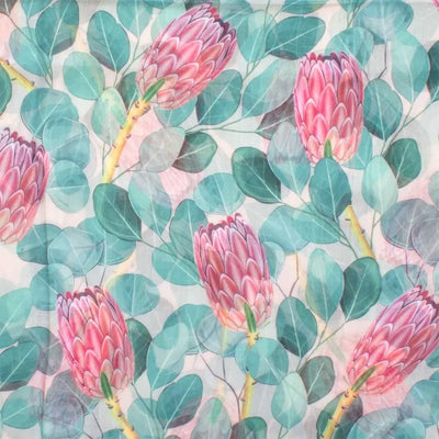 Scarf - Proteas & Leaves - Scarf