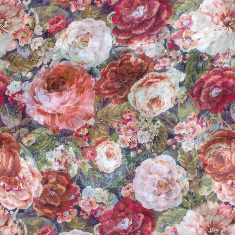 Scarf - Roses & Blossoms - Scarf
