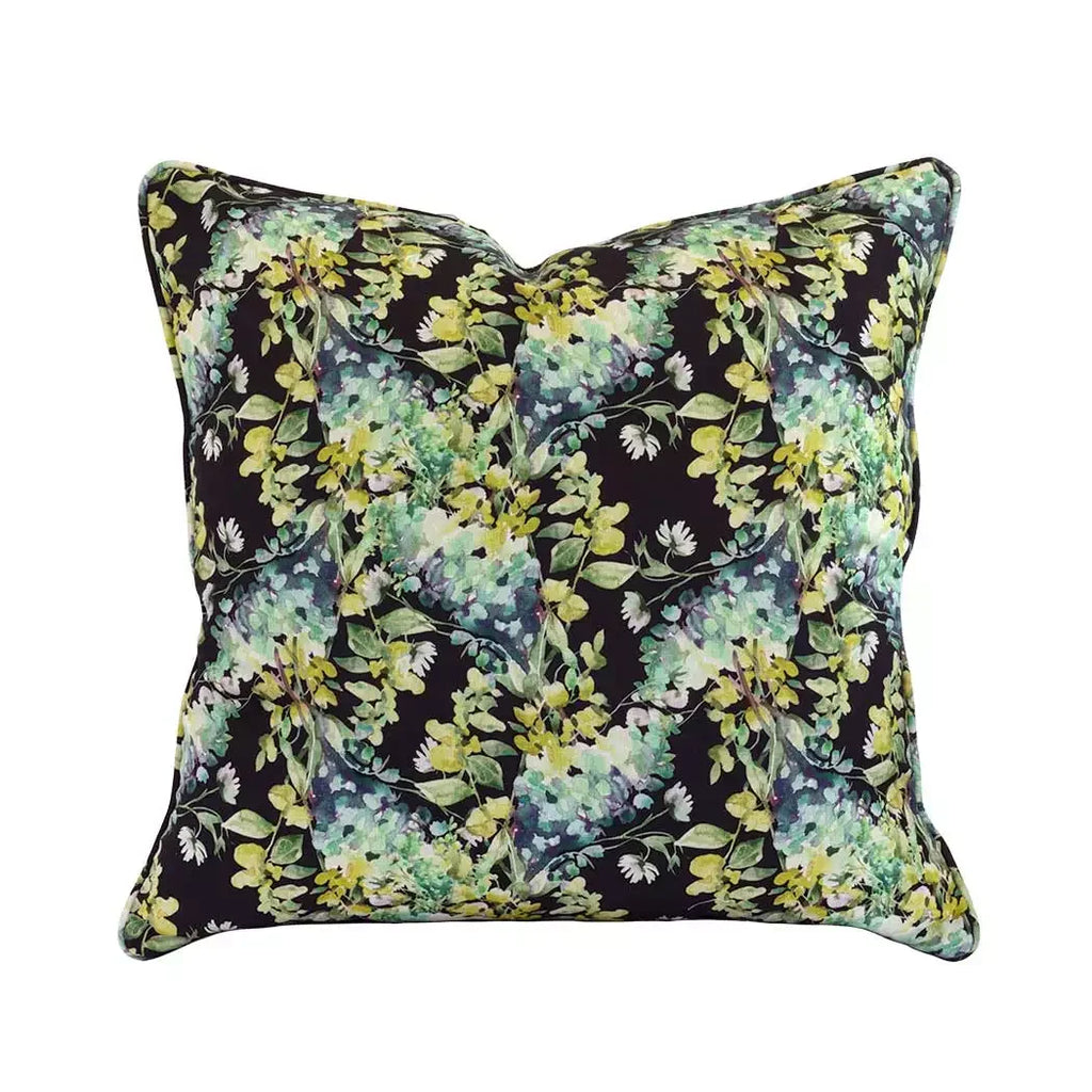 Scatter Cushion Cover Ebony Shrub 60x60