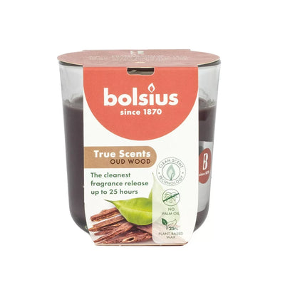 Scented Candle Jar - Oud Wood Bolsius - Candle