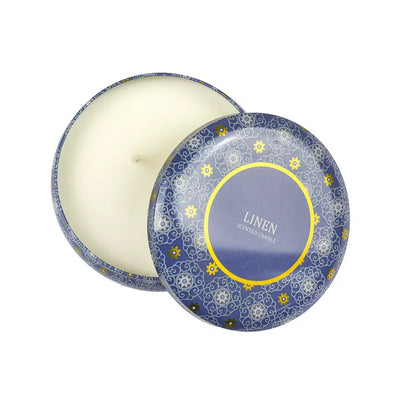 Scented Candle - Linen 13.5cm D - Candle