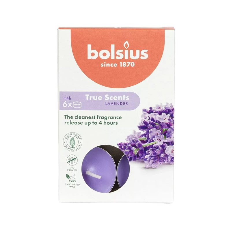 Scented Tealight Set - Lavender Bolsius - Candle