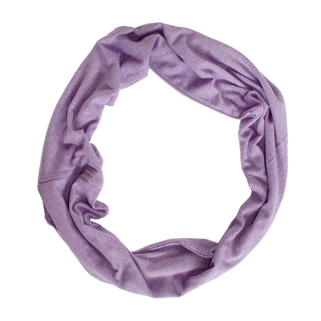 Snood Scarf - Purple - Scarf