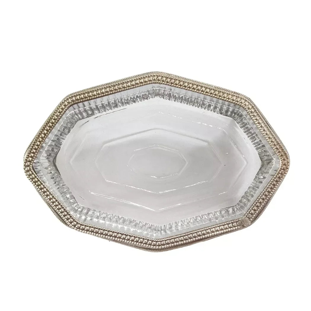 Soap Dish - Vintage Squared - Pewter