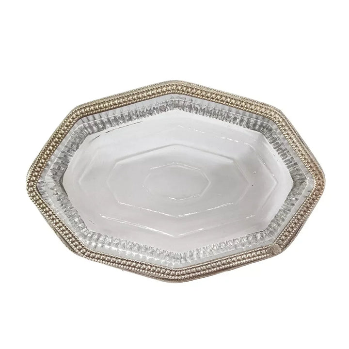 Soap Dish - Vintage Squared - Pewter