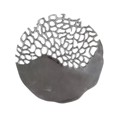 Stand - Silver Cut out Coral - Pewter