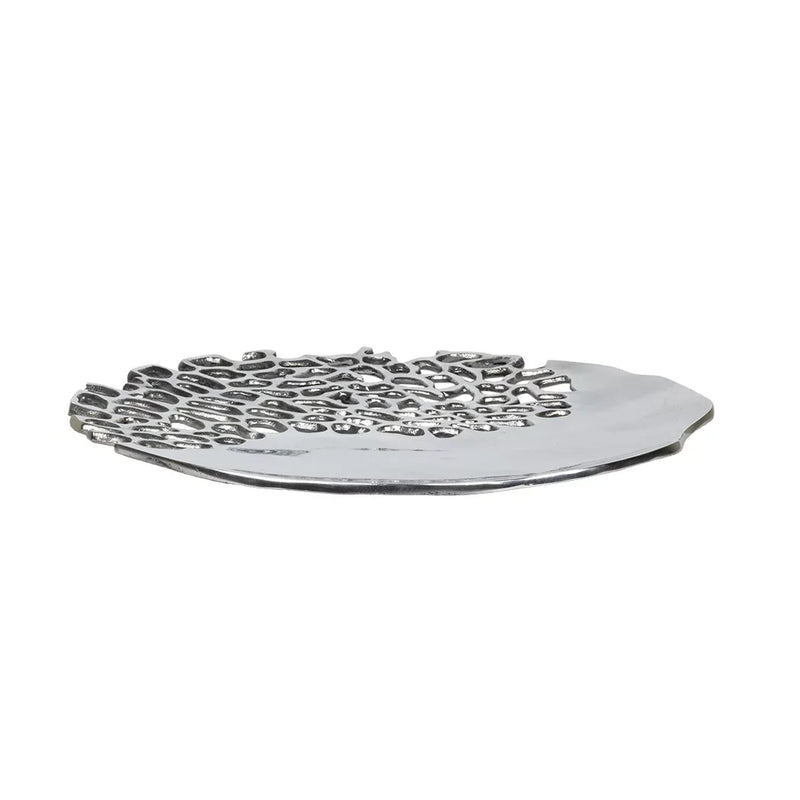 Stand - Silver Cut out Coral - Pewter