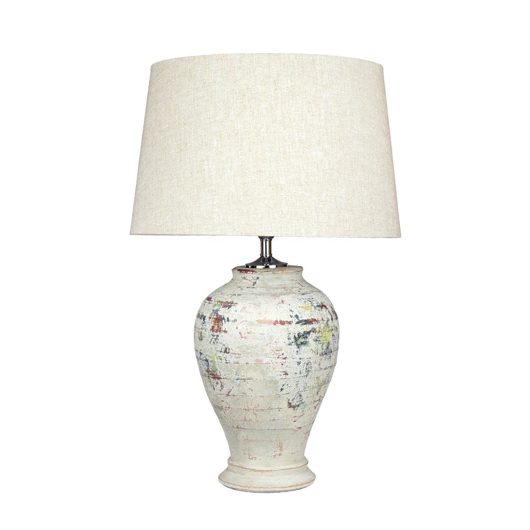Table Lamp - Classic Vintaged Patina - Lamp